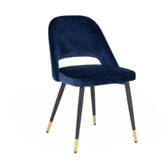 Vida Living Brianna Navy Dining Chair in Pair