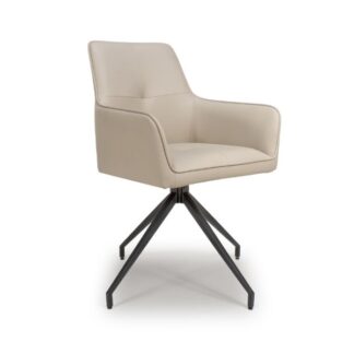 Furniture Link NIX Swivel 2x Chair – Taupe