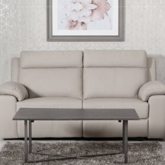 Furniture Link Enzo Fixed 3 Seater Leather Sofa