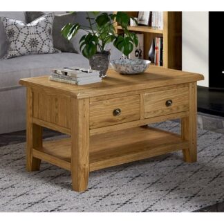 Corndell Burford Oak Small Coffee Table