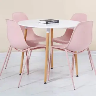 London Pink Dining x2 Chairs