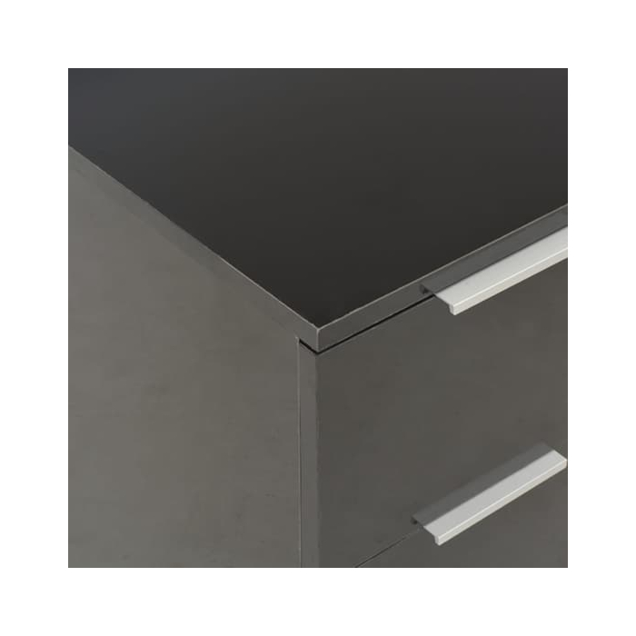 Friso High Gloss Chest Of 8 Drawers In Black Finish - Image 4