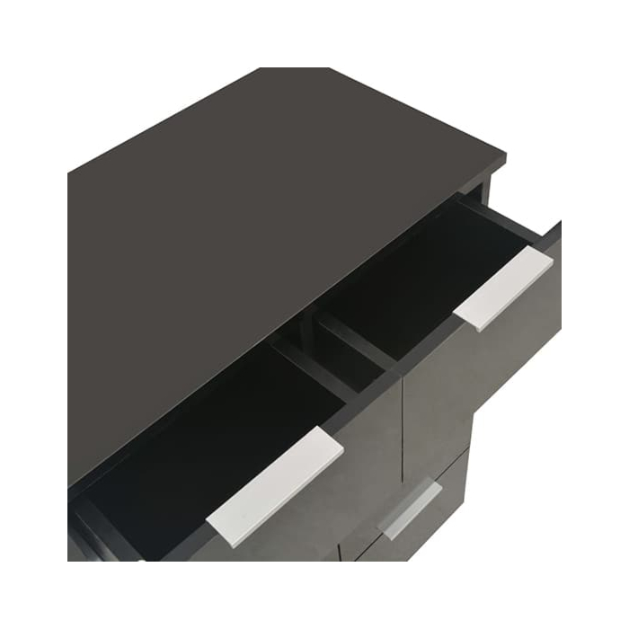 Friso High Gloss Chest Of 8 Drawers In Black Finish - Image 5
