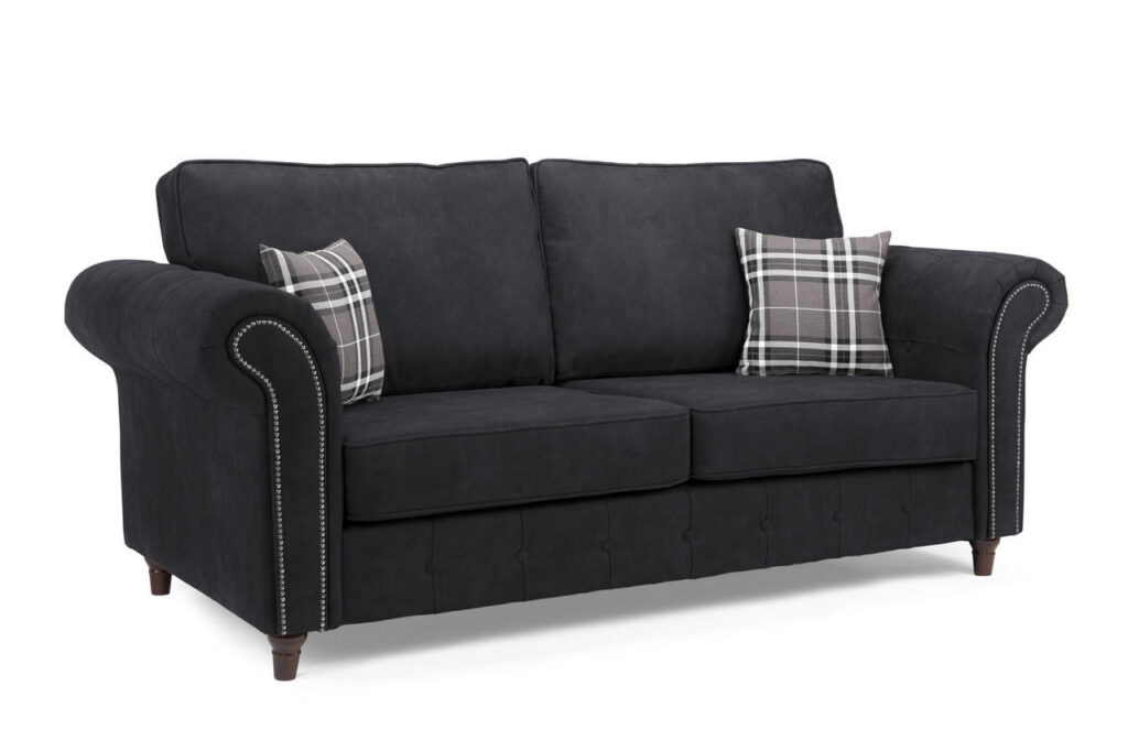 Honeypot furniture oakland sofa charcoal 3 seater