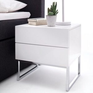 Matis high gloss bedside cabinet