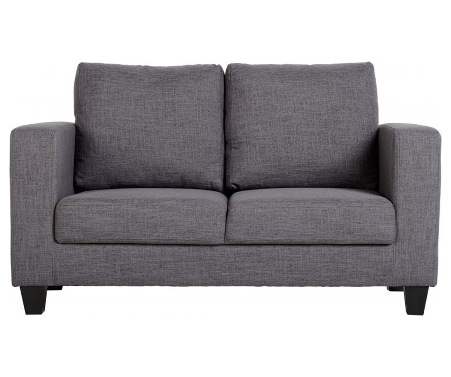 Seconique Tempo Grey Fabric 2 Seater Sofa in a Box - Image 2