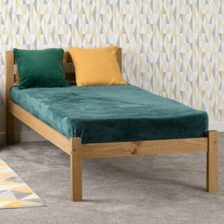 Seconique Panama Single Natural Wax Bed