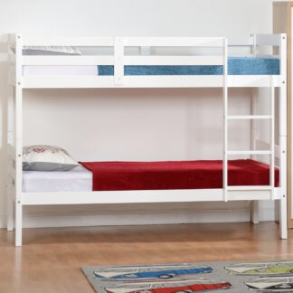Seconique Panama Single White Bunk Bed