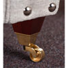Gold castor