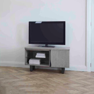 Brooklyn Small Media Stand - Versatile Storage Solution for Modern Spaces