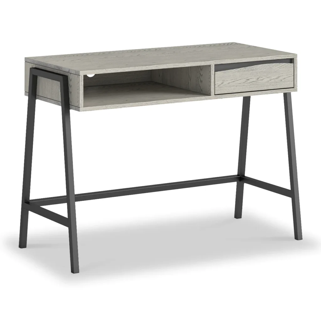 RF5954 Soho 1 Drawer Desk Angle1 1b97b722 cd9f 4150 8f65 0d13dae71f25