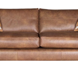 Buoyant Upholstery Warren Leather 4 Seater Sofa