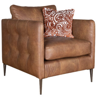 Buoyant Upholstery Warren Leather Armchair