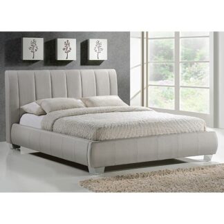 Braunston Sand Fabric Upholstered Double Bed