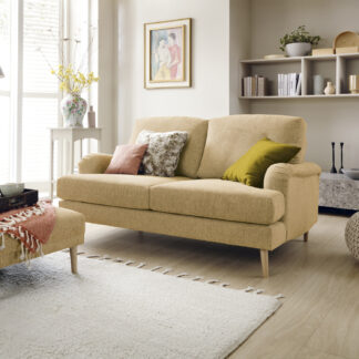 Ted Baker Harper 2 Seater Loveseat- Peanut Brown