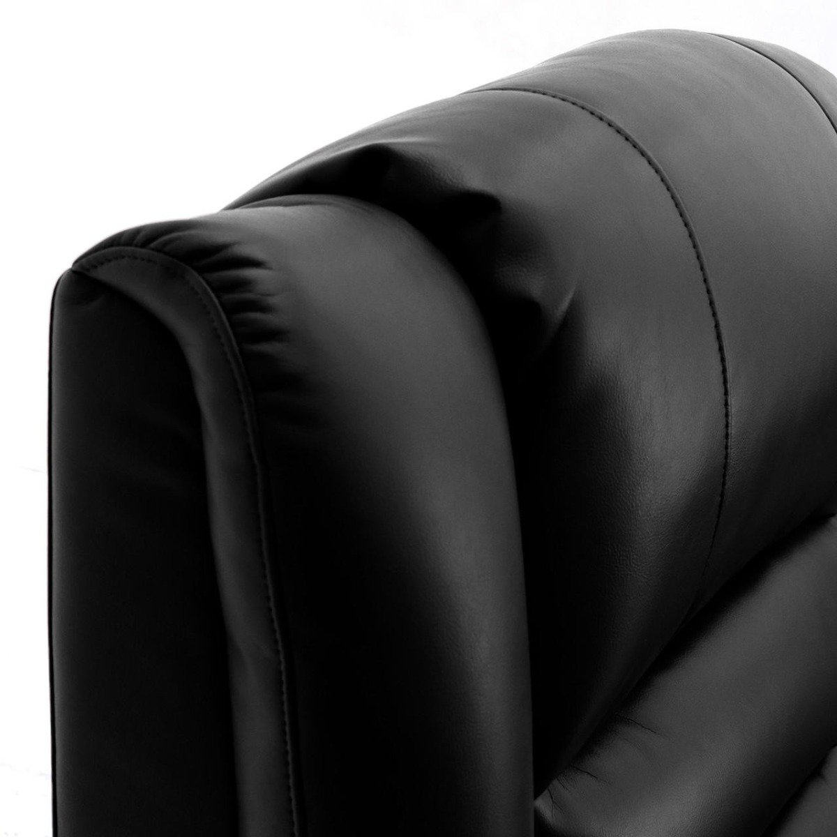 Ronan Black Leather Electric Recliner 3+2 Sofa Set - Image 4