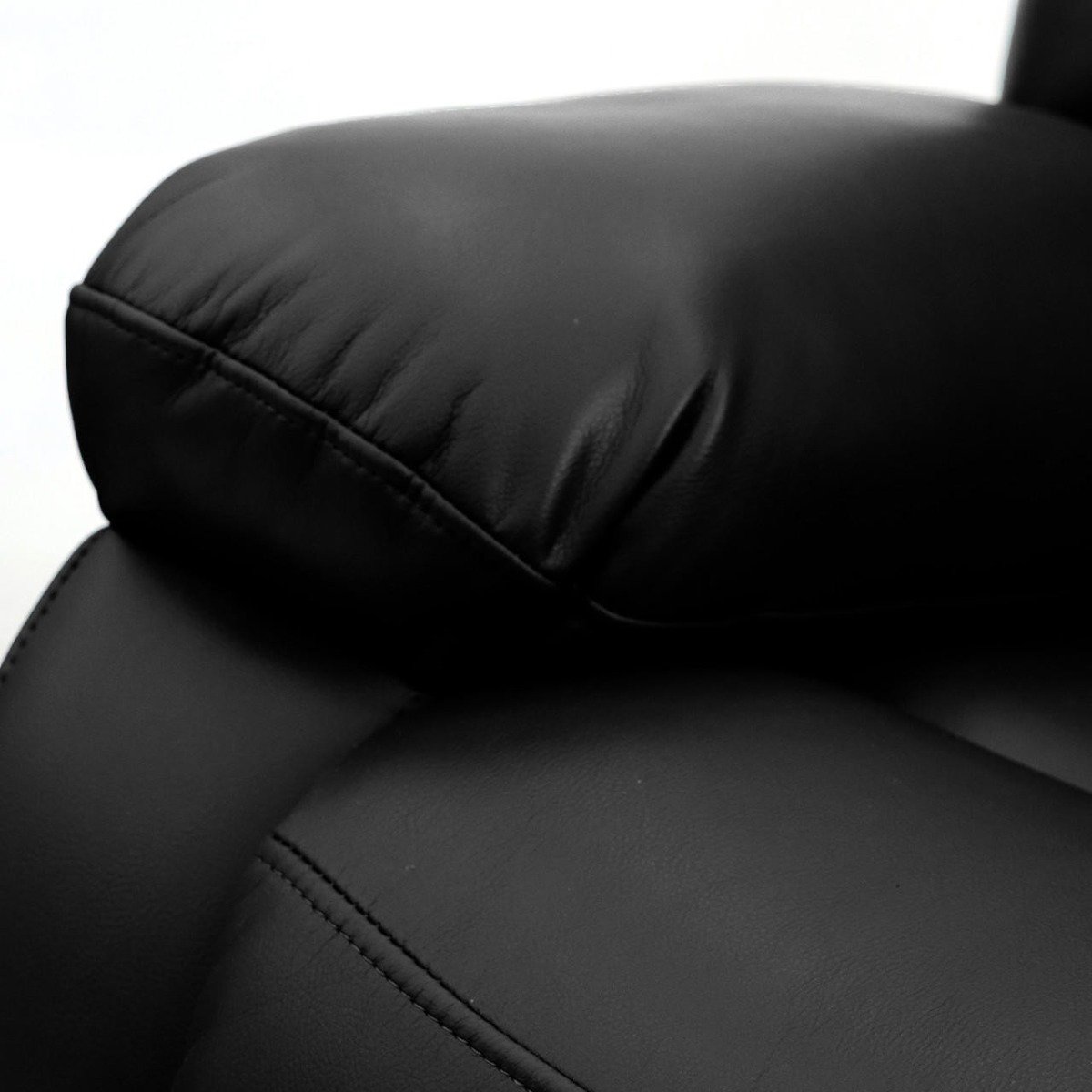Ronan Black Leather Electric Recliner 3+2 Sofa Set - Image 5