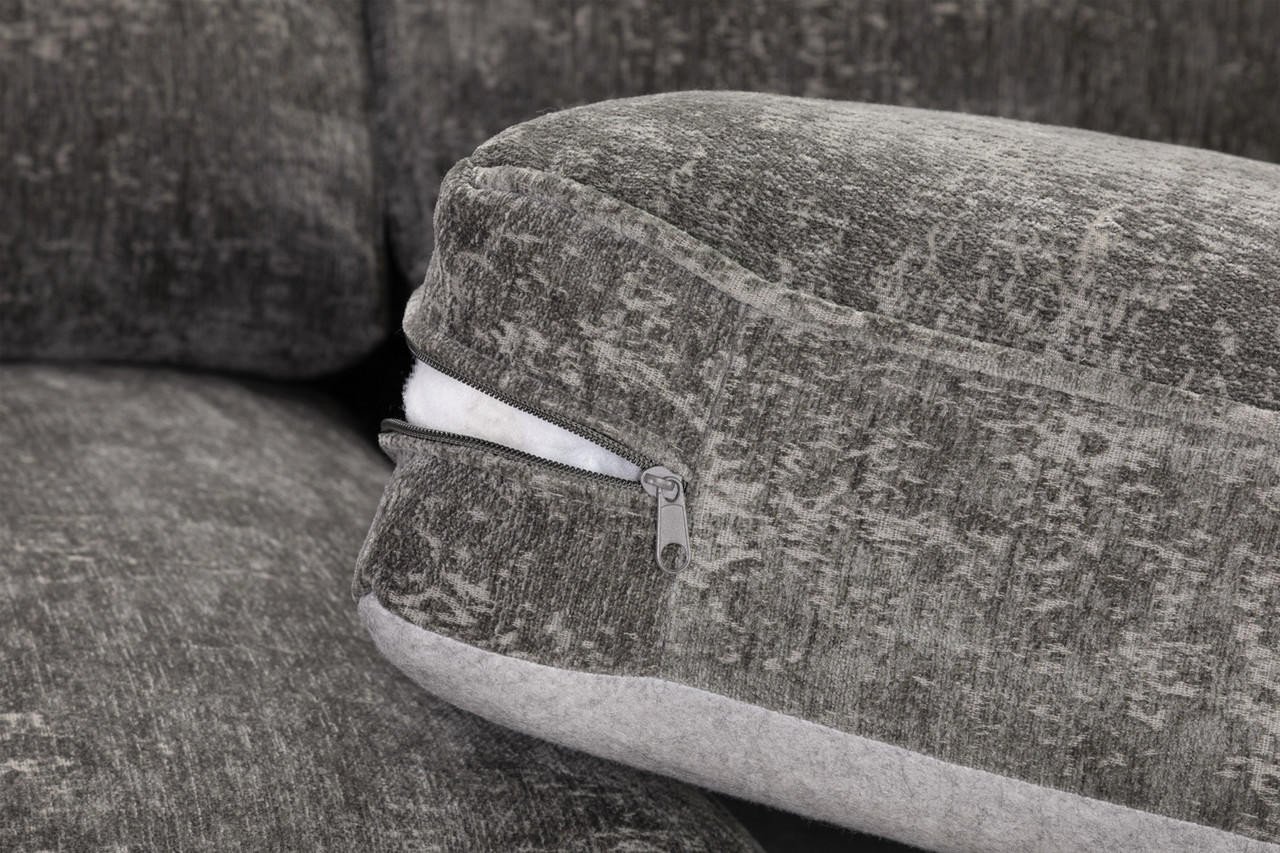 Trek Grey Fabric 3+2 Sofa Set - Image 6