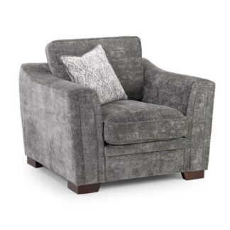 Trek Grey Fabric Armchair