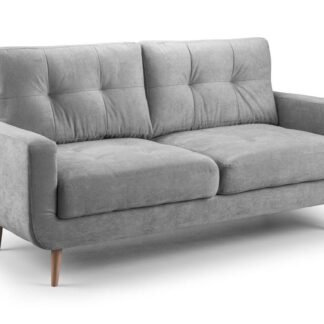 Orka Grey Fabric 3 Seater Sofa