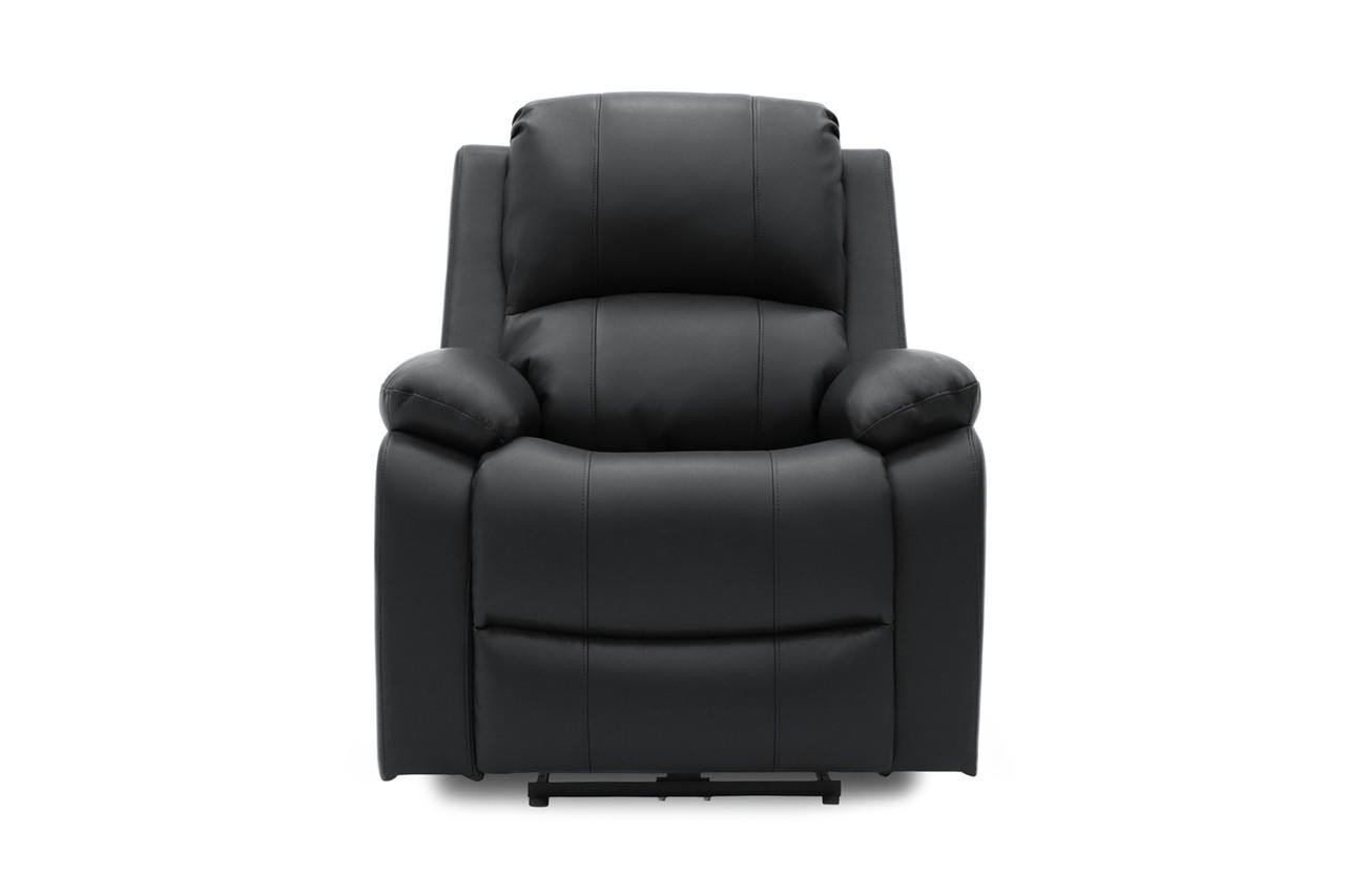 Jagger Black Leather Electric Recliner Armchair - Image 2