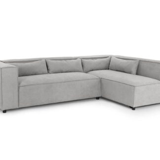 Trip Grey Fabric Universal Corner Sofa