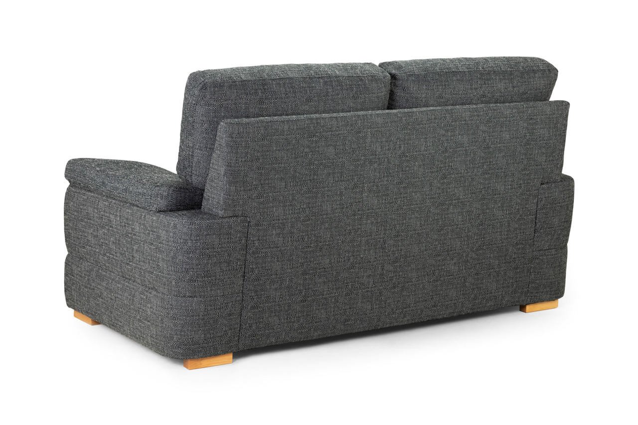 New Falcon Slate Fabric 2 Seater Sofa - Image 2