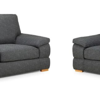New Falcon Slate Fabric 3+2 Sofa Set