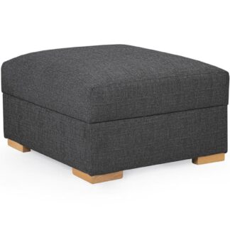 New Falcon Slate Fabric Footstool
