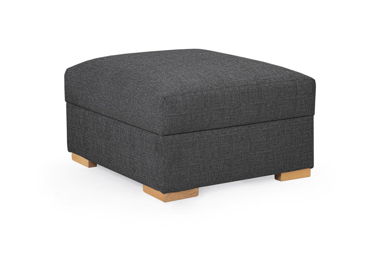 New Falcon Slate Fabric Footstool