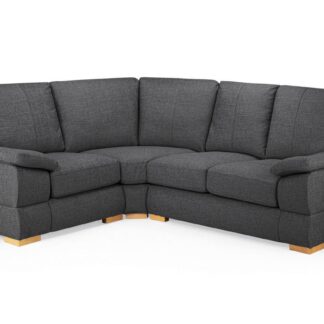 New Falcon Slate Fabric Left Hand Facing Corner Sofa