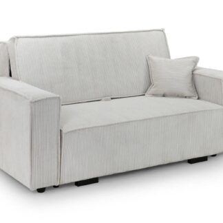 Lvalee Beige Fabric 2 Seater Sofa Bed