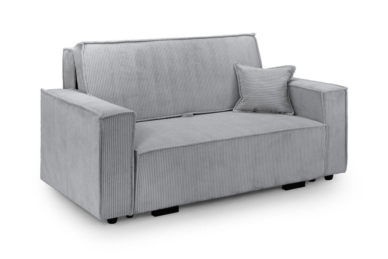 Lvalee Grey Fabric 2 Seater Sofa Bed