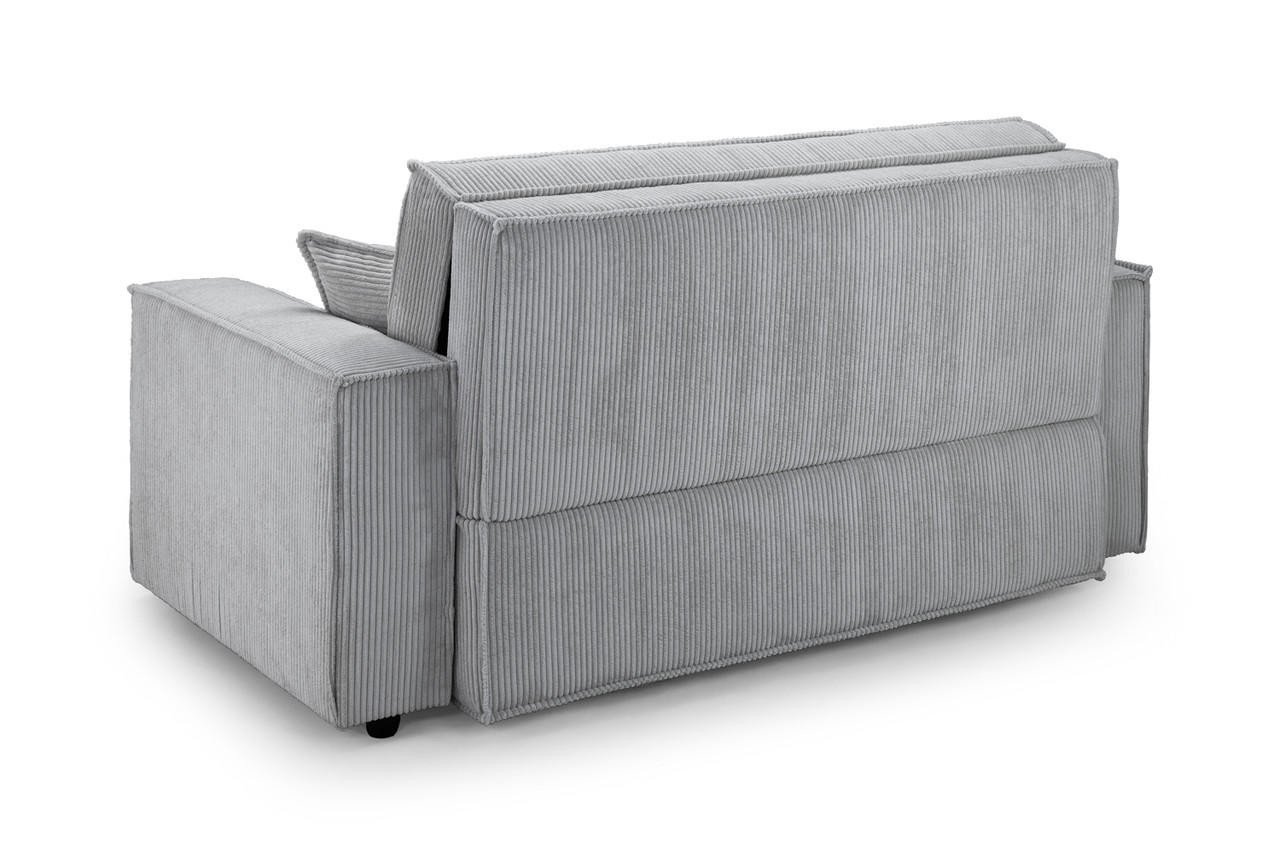 Lvalee Grey Fabric 2 Seater Sofa Bed - Image 6