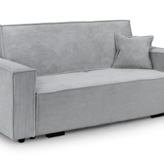 Lvalee Grey Fabric 3 Seater Sofa Bed