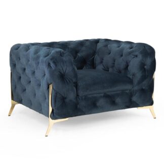 Casimir Chesterfield Deep Ocean Armchair