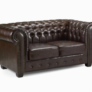 Mallow Antique Brown 2 Seater Sofa