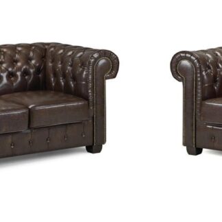 Mallow Antique Brown 3+2 Sofa Set