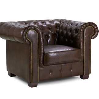 Mallow Antique Brown Armchair