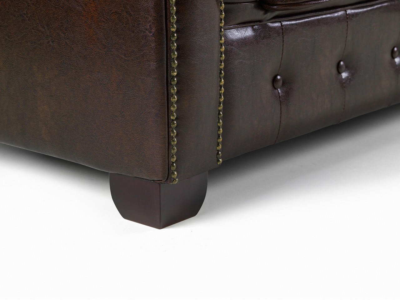 Mallow Antique Brown Armchair - Image 7