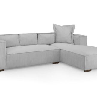 Lawson Grey Fabric Right Hand Facing Corner Sofa