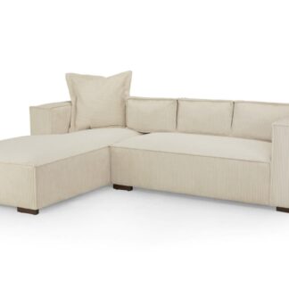 Lawson Natural Fabric Left Hand Facing Corner Sofa