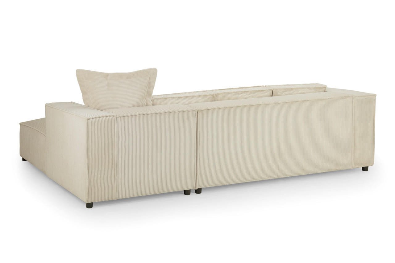 Lawson Natural Fabric Right Hand Facing Corner Sofa - Image 2