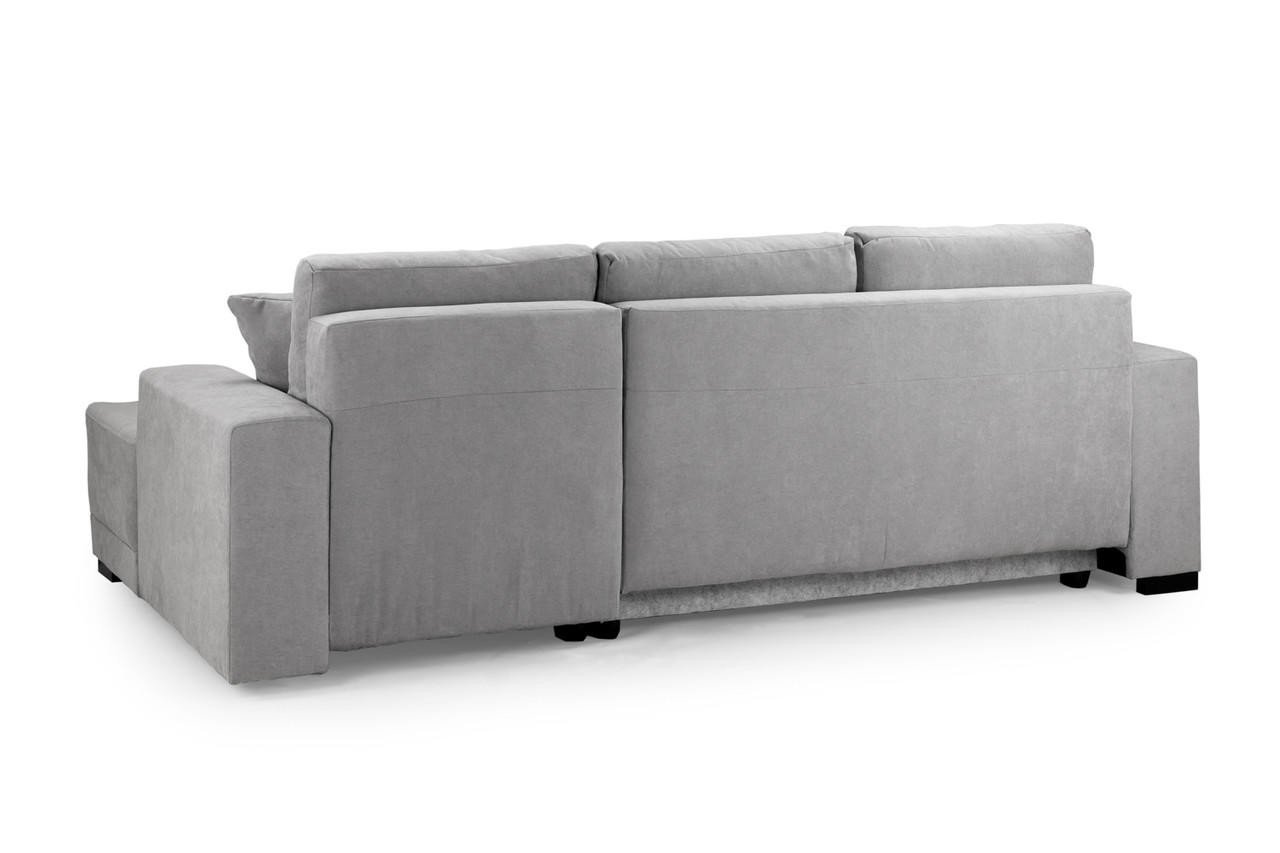 Pryme Grey Fabric Right Hand Facing Corner Sofa - Image 3