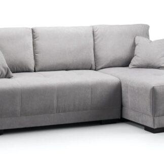 Pryme Grey Fabric Right Hand Facing Corner Sofa