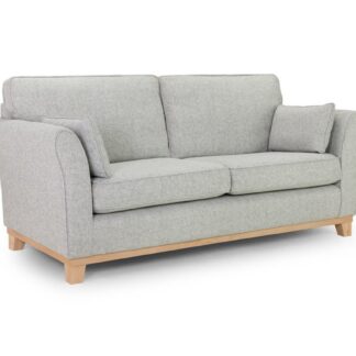 Finsbury Grey Fabric 3 Seater Sofa