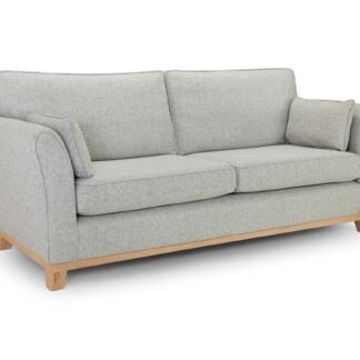 Finsbury Grey Fabric 4 Seater Sofa