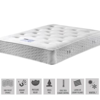 Siesta Duo Flex 1000 Pocket Memory Mattress
