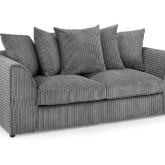 Markham Grey Fabric 3 Seater Sofa