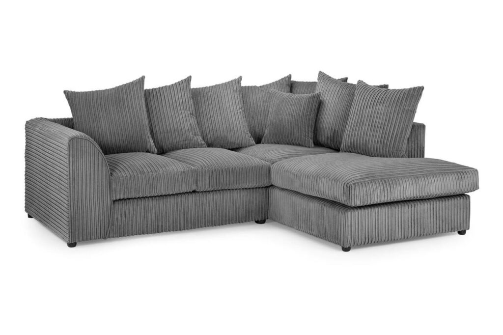 Harley jumbo sofa grey right hand facing corner 80784.jpg